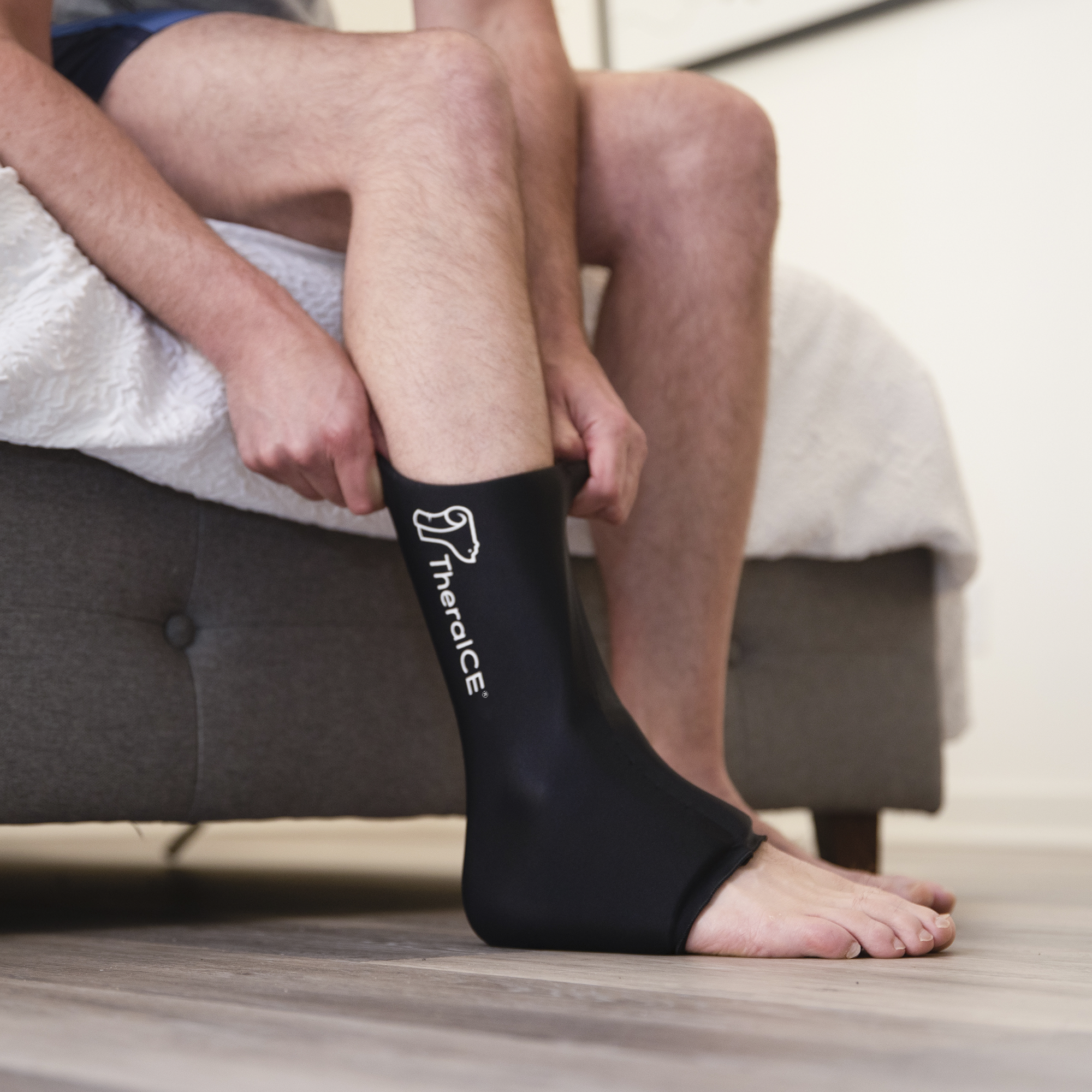 TheraICE Hot & Cold Therapy Ankle Sleeve