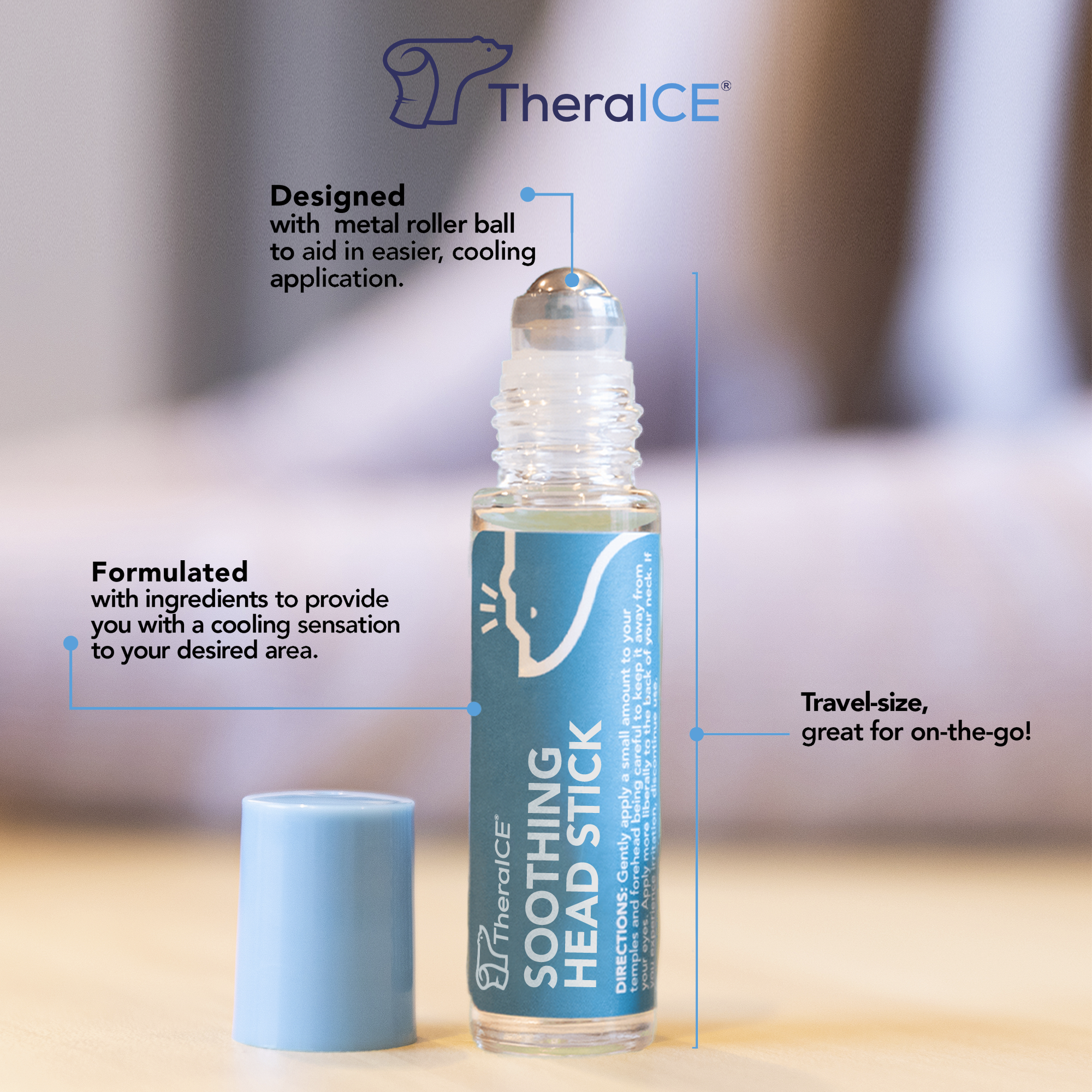 TheraICE Soothing Head Stick