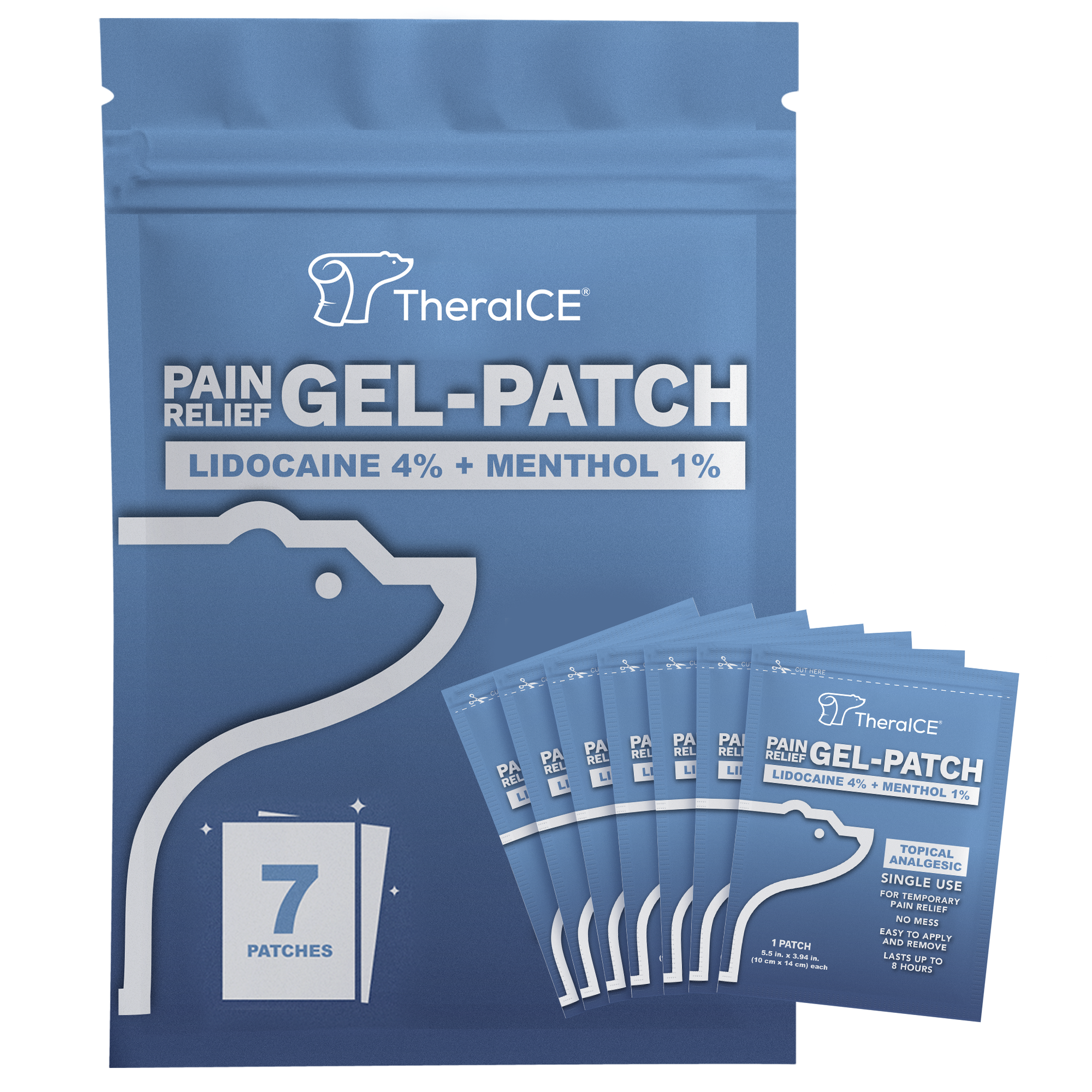 TheraICE Pain Relief Gel-Patch
