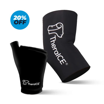 TheraICE Upper Body Recovery Bundle - Wrist Ice Pack & Elbow Sleeve