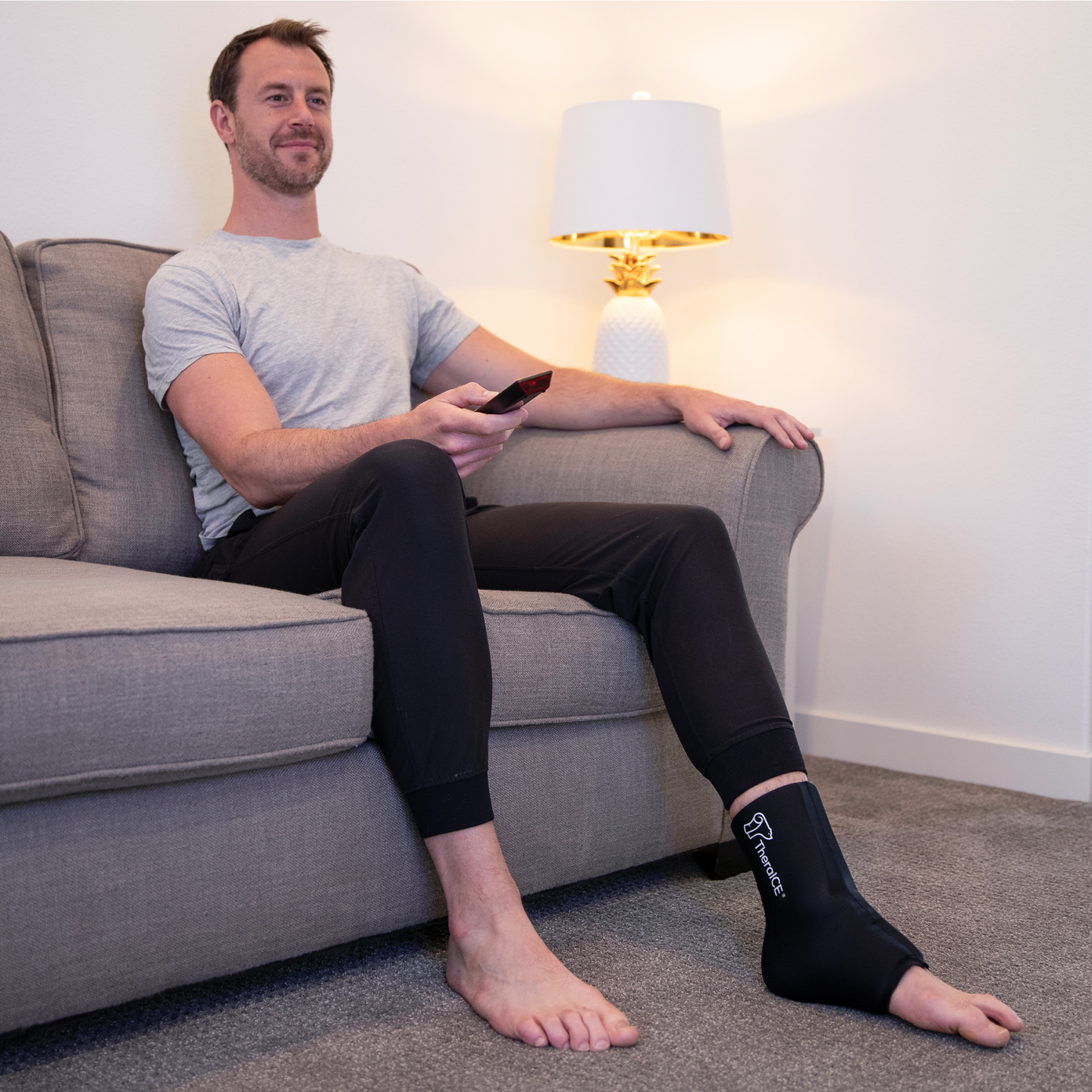 TheraICE Hot & Cold Therapy Ankle Sleeve