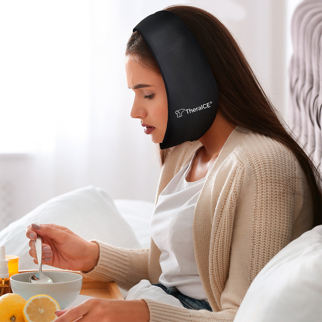 TheraICE Hot & Cold Therapy Jaw Wrap- One Size