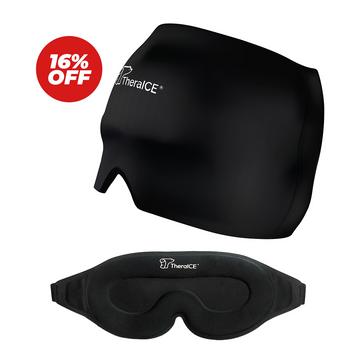 TheraICE Headache Bundle - Headache Hat & Sleep Mask