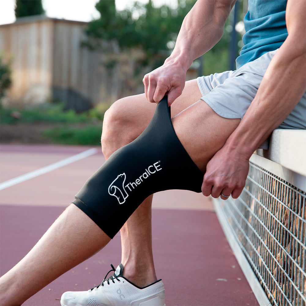 TheraICE Hot & Cold Knee Compression Sleeve
