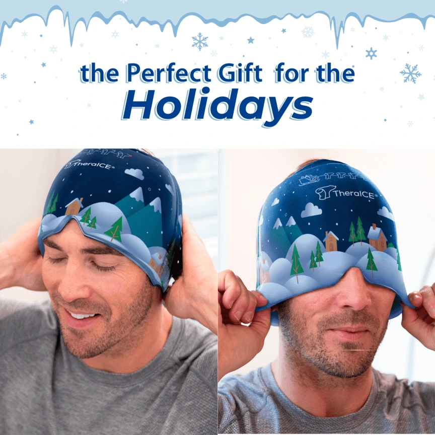 TheraICE Headache Hat Soothing Migraine Relief Cap
